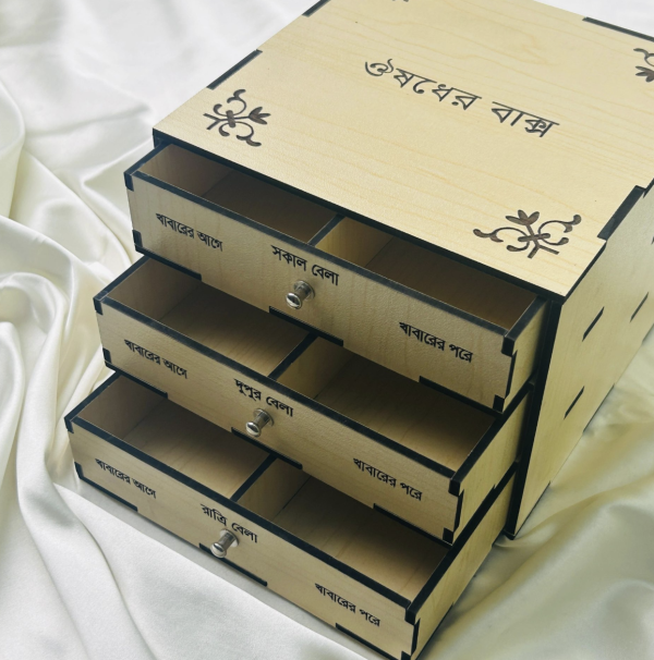 Medicine Box Wooden