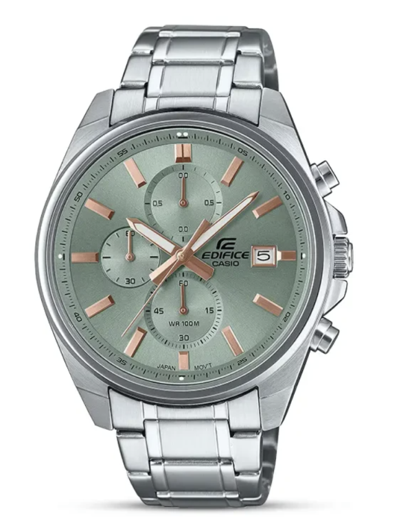 Casio Edifice Chronograph Mint Green Dial